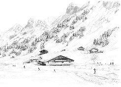 Wallpaper Clusaz ski fond montagne Confins