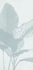 Modern sea green foliage wallpaper