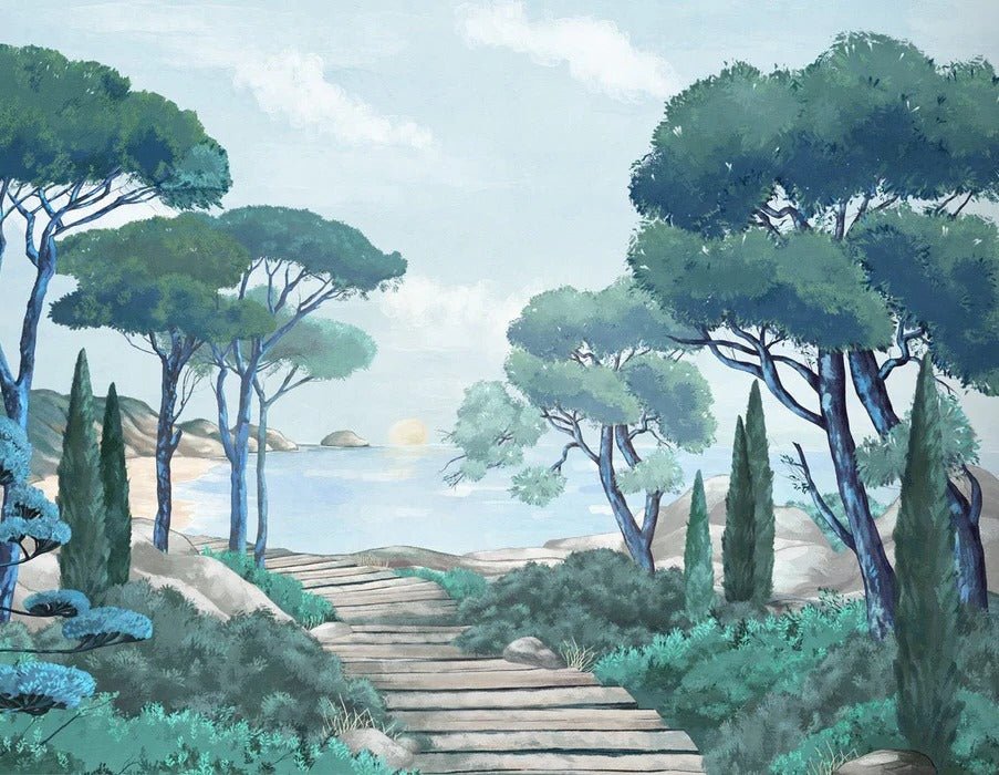 Wallpaper stroll in the calanques