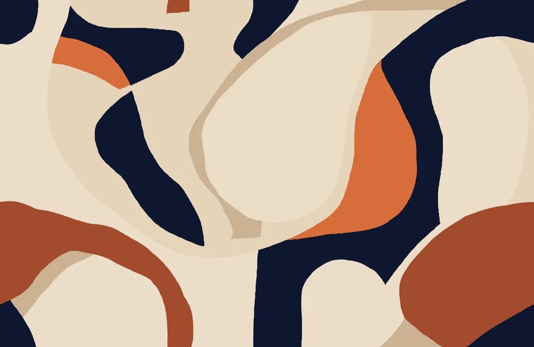 Contemporary harmony wallpaper