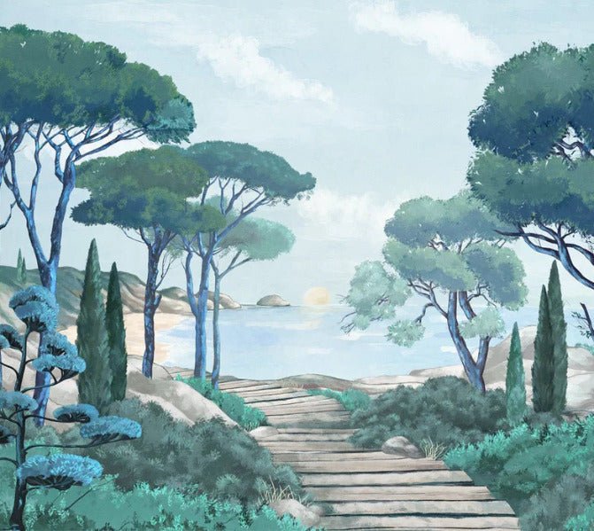 Wallpaper stroll in the calanques