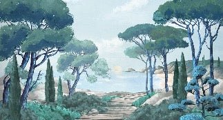 Wallpaper stroll in the calanques