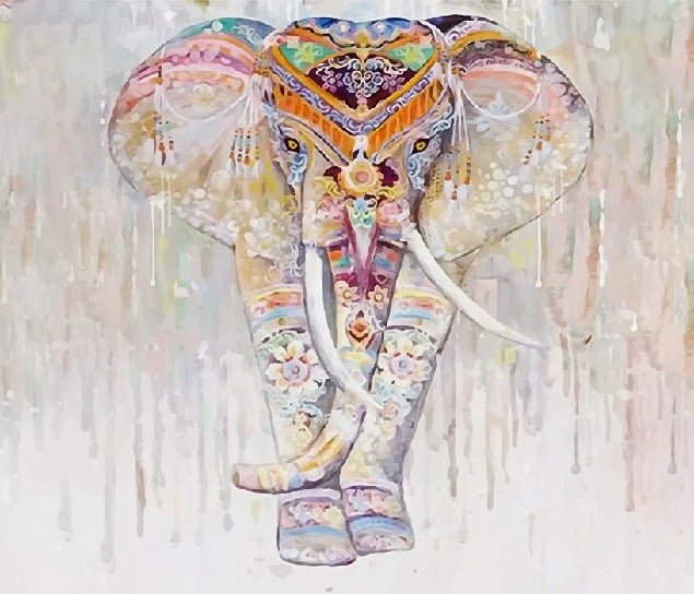 Elephant Boho Indian wallpaper