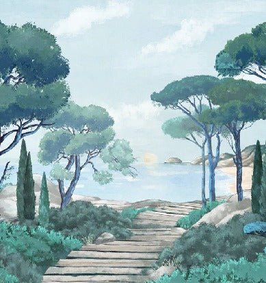 Wallpaper stroll in the calanques