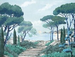 Wallpaper stroll in the calanques