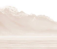 Annecy and its peaceful lake beige wallpaper