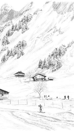 Wallpaper Clusaz ski fond montagne Confins