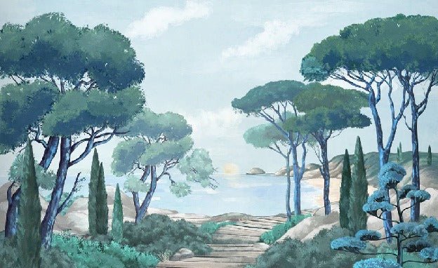 Wallpaper stroll in the calanques