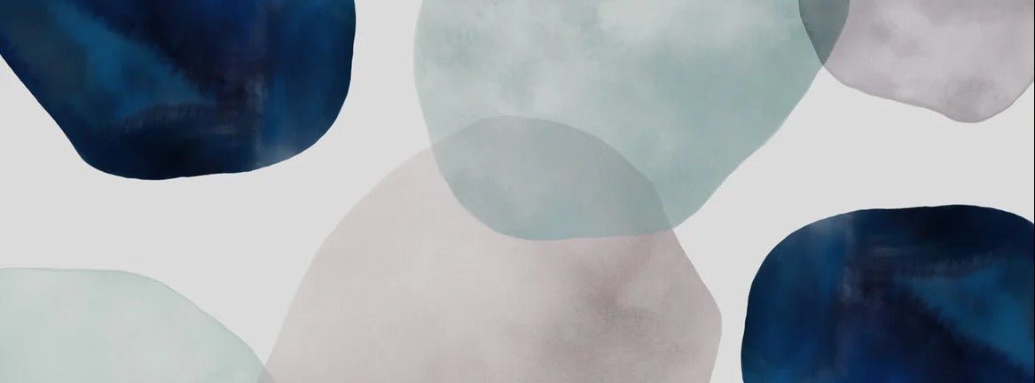 Abstract watercolor circle wallpaper