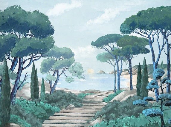 Wallpaper stroll in the calanques