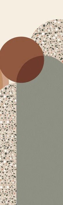 Art deco graphic wallpaper