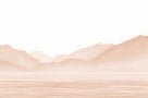 Annecy and its peaceful lake terracotta wallpaper