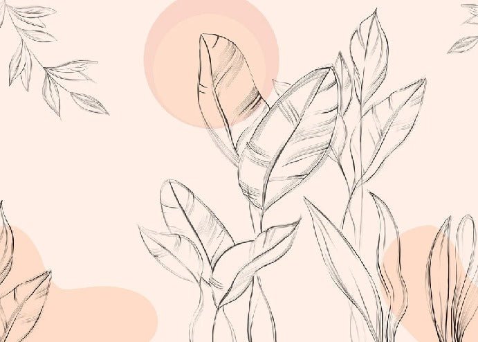 Gracious flora wallpaper