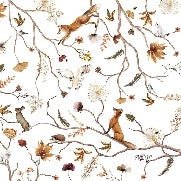 Children's forest adventure wallpaper