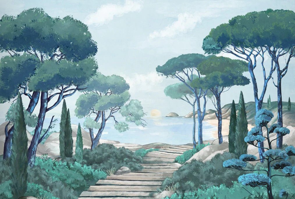 Wallpaper stroll in the calanques