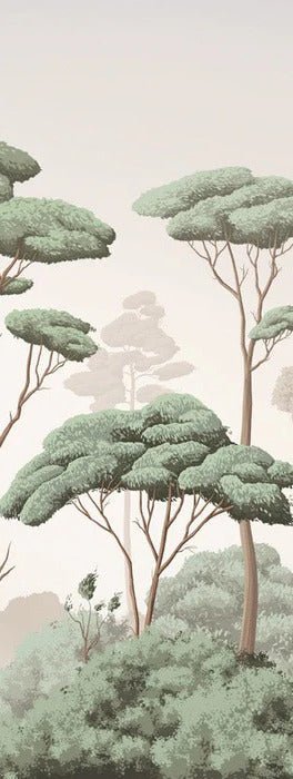 Light Breeze Pine Forest Wallpaper