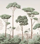 Light Breeze Pine Forest Wallpaper