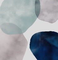 Watercolor abstract circle wallpaper