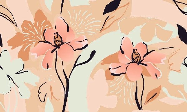 Yoga meditation flower wallpaper