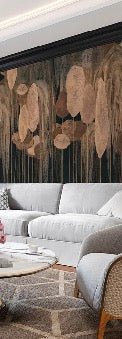 Abstract Mediterranean cypress wallpaper