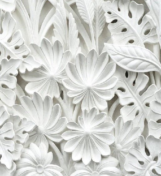 White Garden wallpaper