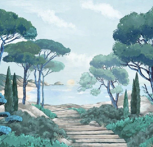 Wallpaper stroll in the calanques