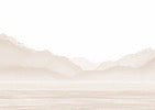Papier peint Annecy et son lac paisible beige, XXL, tendance