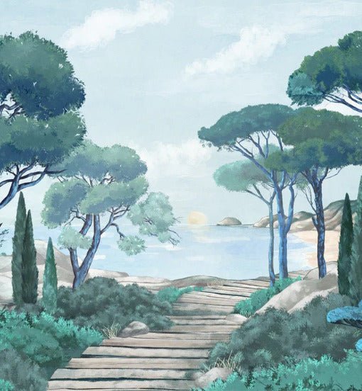 Wallpaper stroll in the calanques