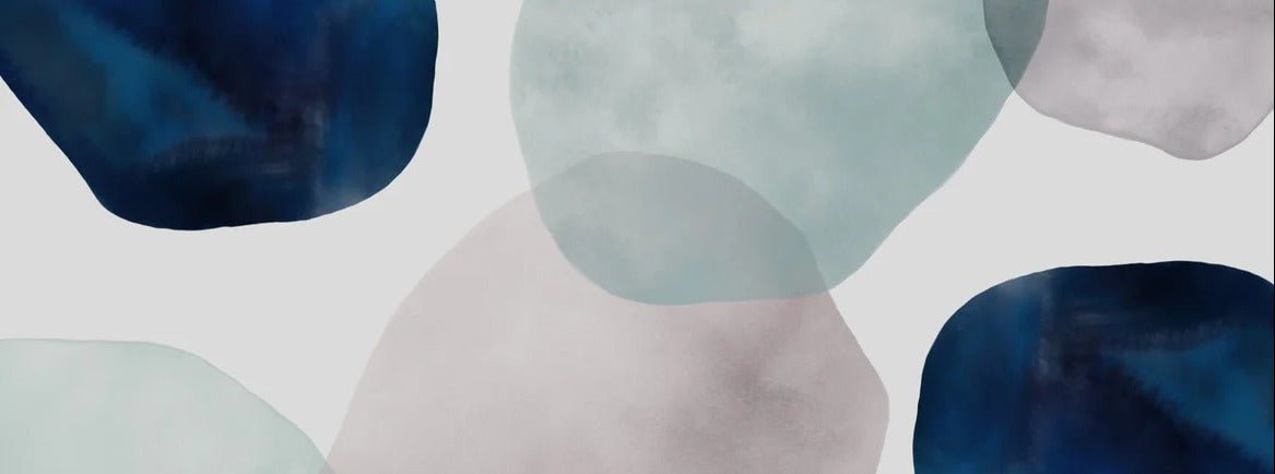 Abstract watercolor circle wallpaper