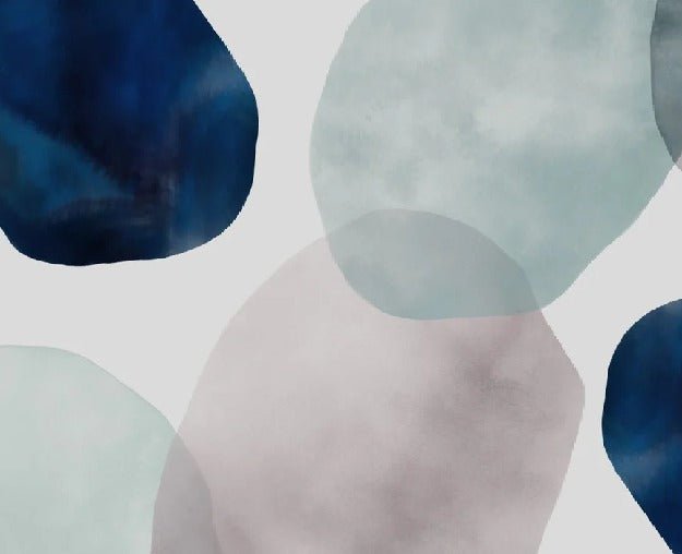 Watercolor abstract circle wallpaper