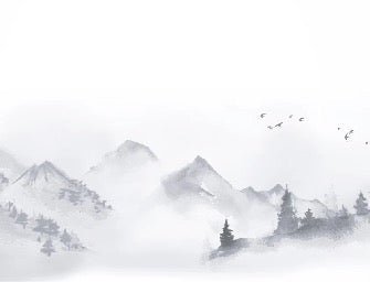Zen minimalist landscape wallpaper