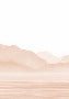 Papier peint Annecy et son lac paisible terracotta, XXL, tendance