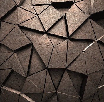 3D wallpaper black perspective rouille