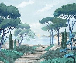 Wallpaper stroll in the calanques