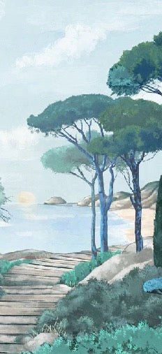 Wallpaper stroll in the calanques