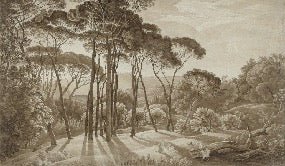 Wallpaper hall landscape Italy amber