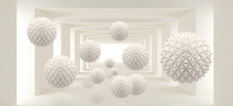 Wallpaper bistro trompe l'oeil modern design