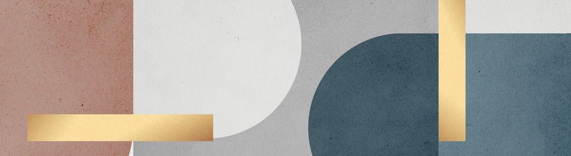 Graphic cement wallpaper