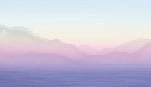 Papier peint Annecy et son lac paisible rainbow, XXL, tendance