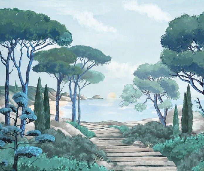 Wallpaper stroll in the calanques