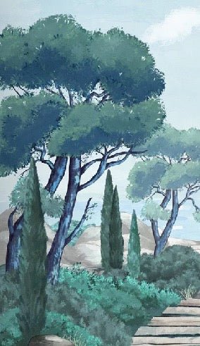 Wallpaper stroll in the calanques