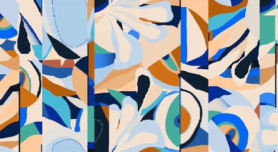Vibrant abstract wallpaper