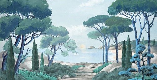 Wallpaper stroll through the calanques