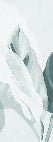 Modern sea green foliage wallpaper