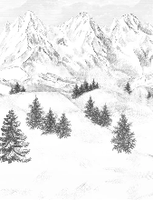 Aiguilles d'Arves wallpaper