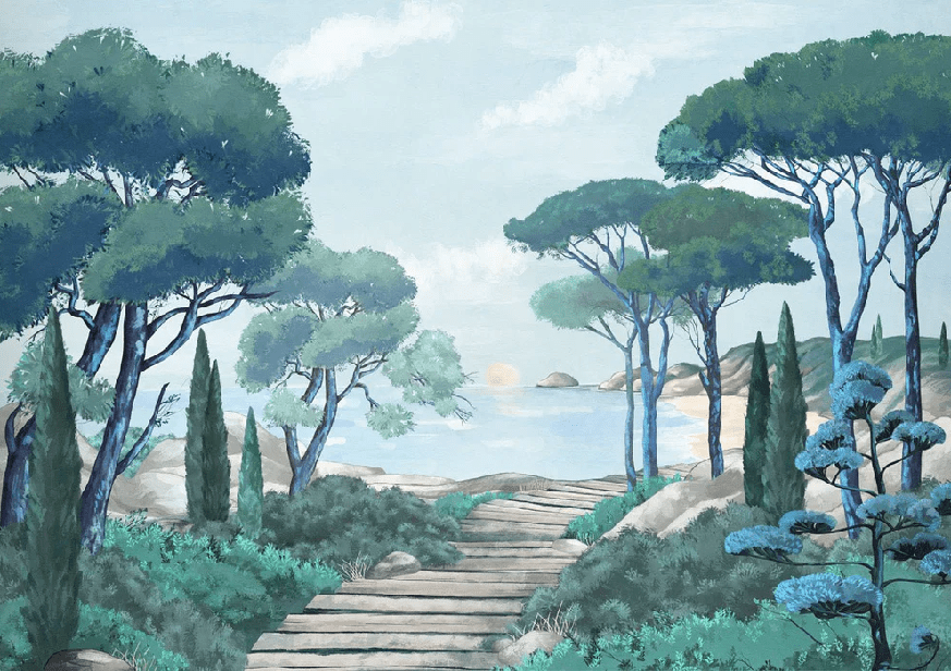 Wallpaper stroll through the calanques