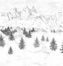 Aiguilles d'Arves wallpaper