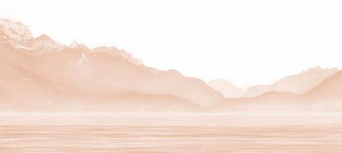 Papier peint Annecy et son lac paisible terracotta, XXL, tendance