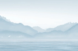 Wallpaper Annecy and its peaceful lake