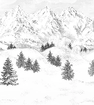 Aiguilles d'Arves wallpaper